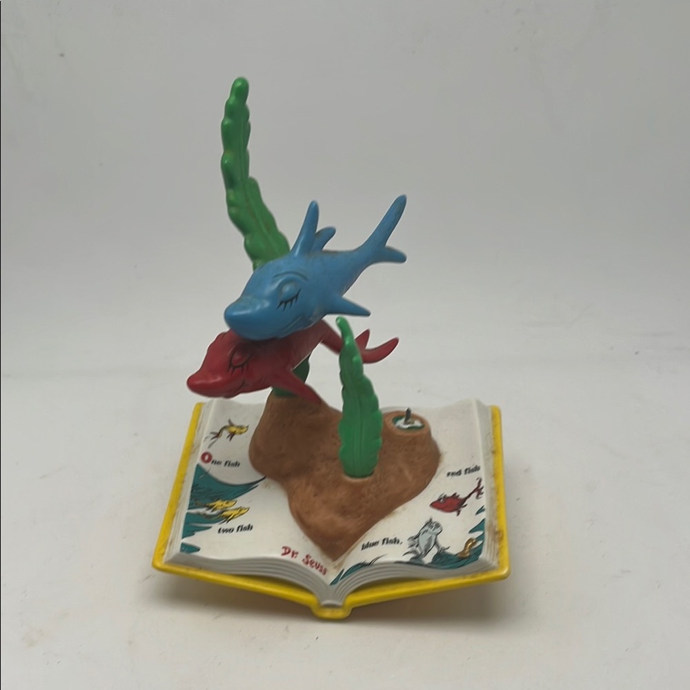 Dr. Seuss Blue Fish Figurine